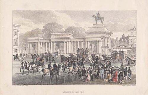 Entrance to Hyde Park 