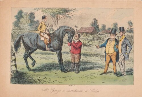 John Leech  -  Mr Spong is introduced to 