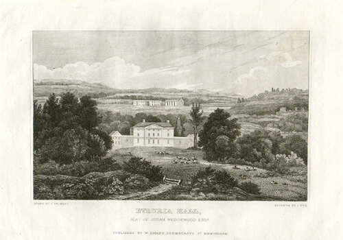 Etruria Hall  -  Seat of Josiah Wedgewood  Esq