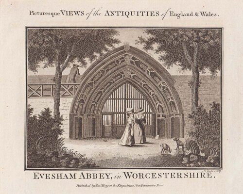 Evesham Abbey in Worcestershire 