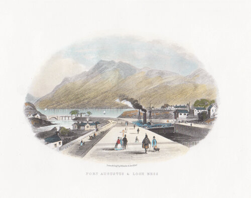 Fort Augustus and Loch Ness.