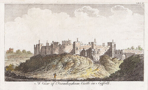 A View of Framlingham Castle in Suffolk