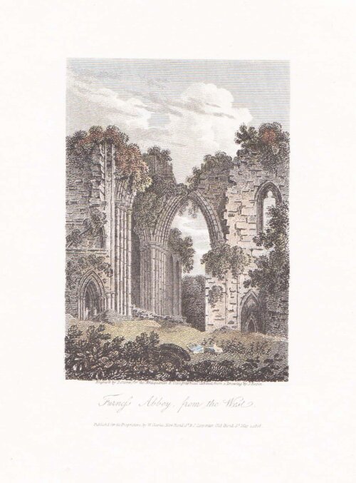 Furness Abbey from the West