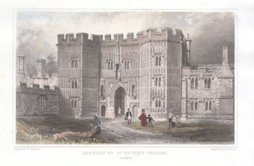 Gateway of St. Osyth's Priory, Essex.