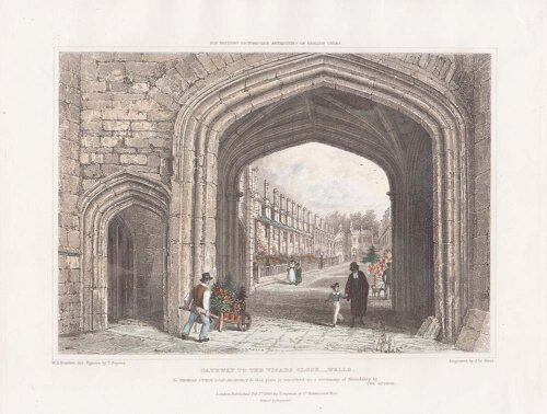 Gateway to the Vicars Close - Wells.