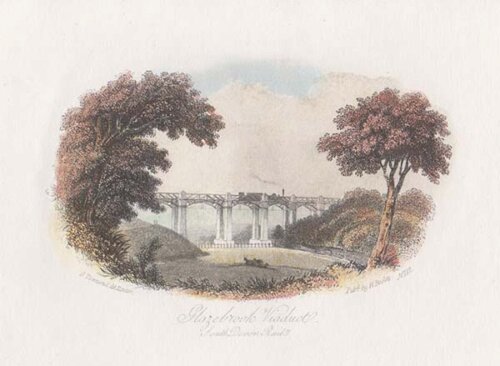 Glazebrook Viaduct South Devon Railway