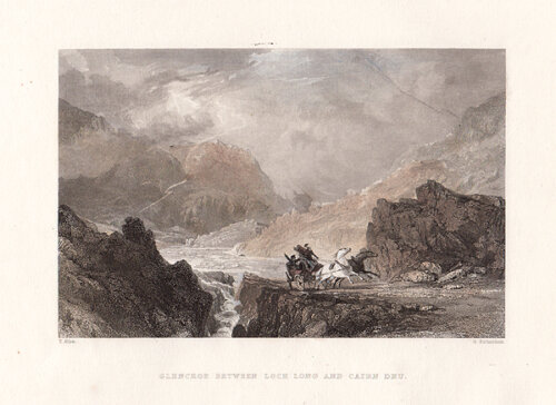 Glencroe between Loch Long and Cairn Dhu