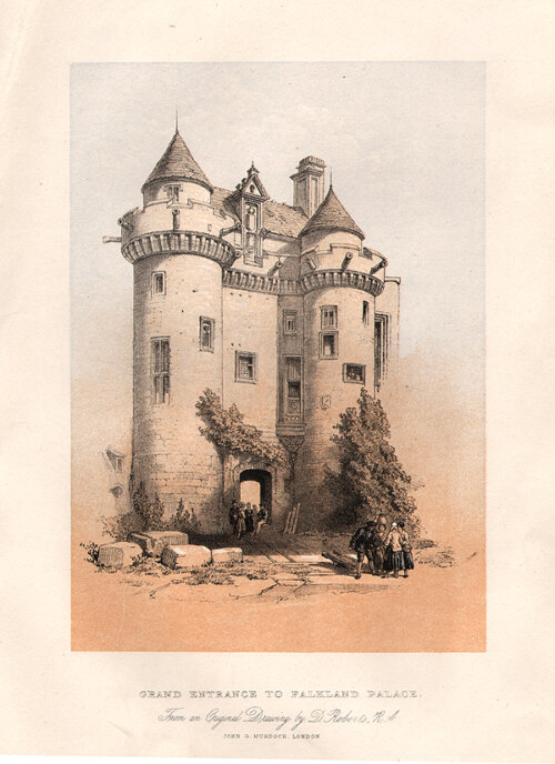 Grand Entrance to Falkland Palace