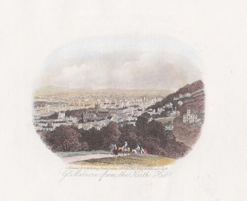 Gt Malvern from the North Hill