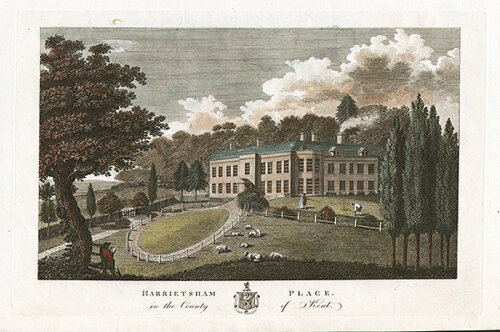 Harrietsham Place in the County of Kent