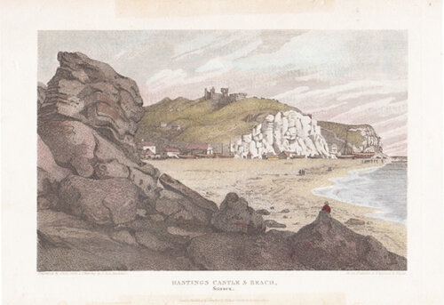 Hastings Castle & Beach Sussex