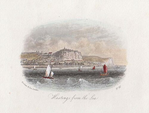 Hastings from the Sea