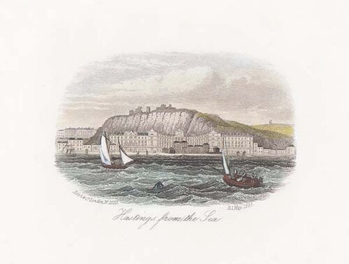 Hastings from the Sea 