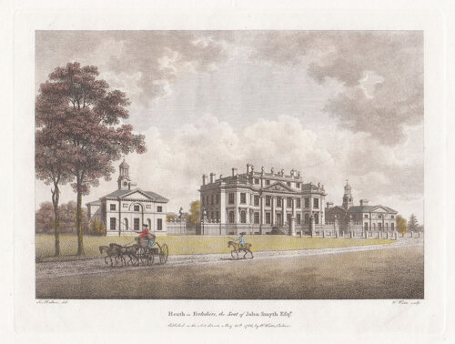 Heath in Yorkshire the Seat of John Smyth  Esq