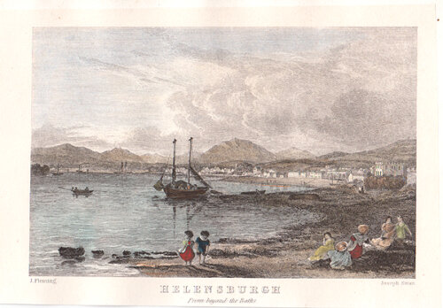Helensburgh from beyond the Baths