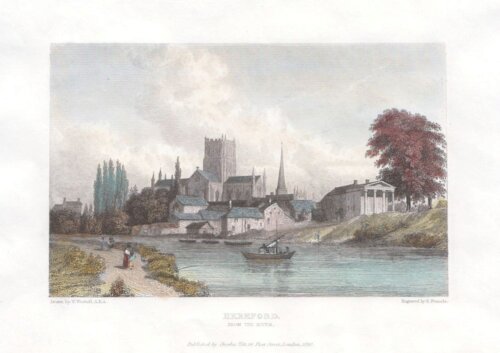 Hereford from the River.