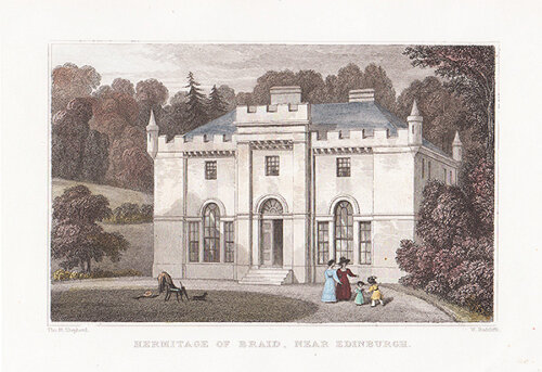 Hermitage of Braid near Edinburgh