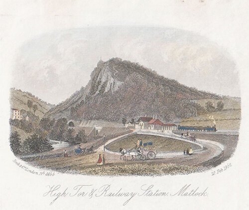 High Tor & Railway Station Matlock