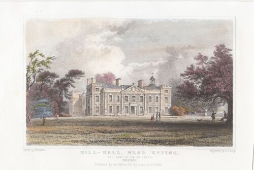 Hill Hall, near Epping.  The Seat of Sir. Wm. Smyth.