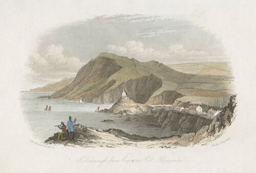Hillsborough from Capstone Hill Ilfracombe 