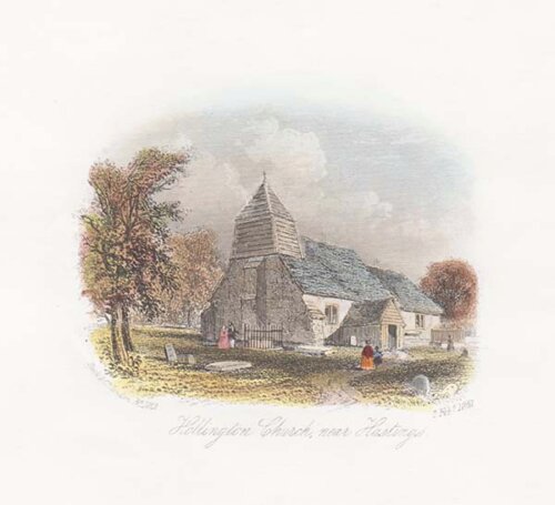 Hollington Church near Hastings