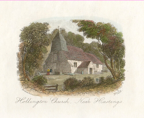 Hollington Church Near Hastings