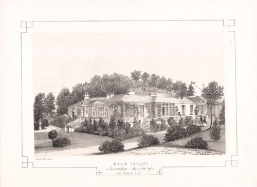 Holm Island the Seat of John Thompson Esq