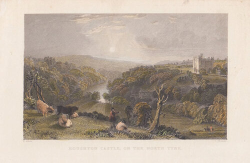 Houghton Castle on the North Tyne 