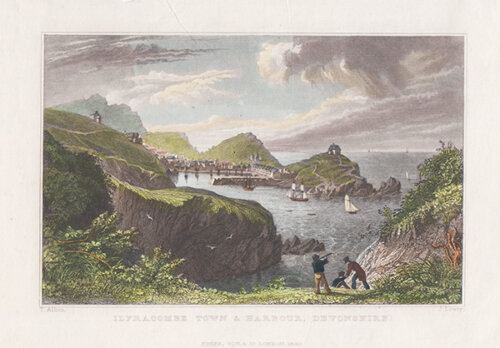 Ilfracombe Town & Harbour Devonshire 