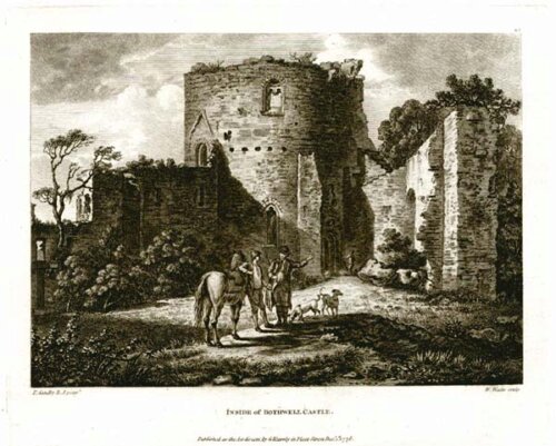Inside of Bothwell Castle
