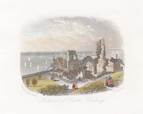 Interior of Castle Hastings