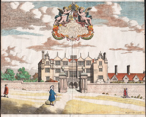 South West Prospect of Keele Hall
