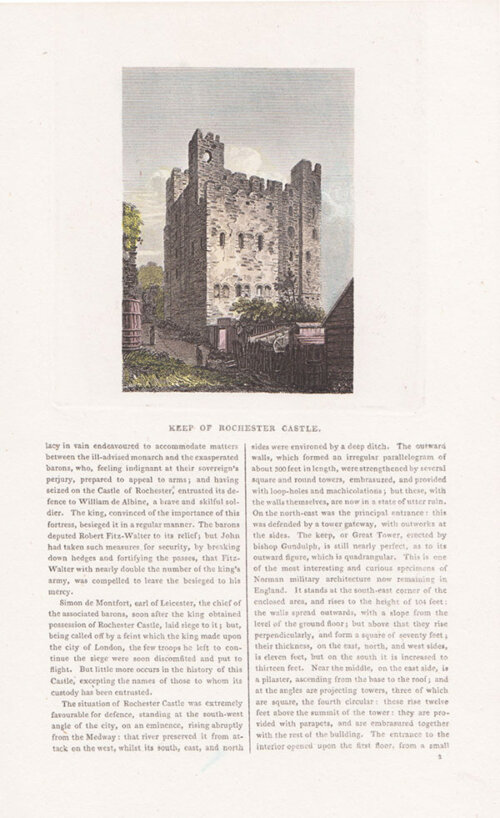 Keep of Rochester Castle