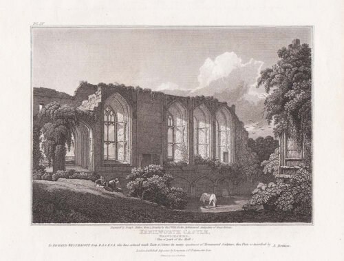 Kenilworth Castle - View of part of the Hall