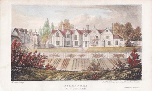 Kilhendre as it stood in 1795