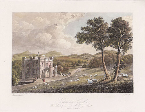 Kilmaron Castle  The Seat of JKames A Cheyne Esq