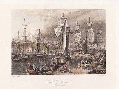 Kirkaldy Harbour Fife-Shire