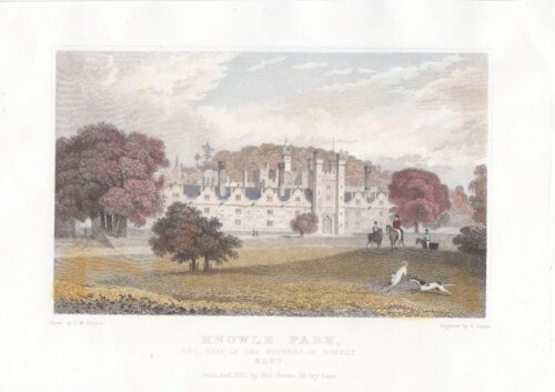Knowle Park, The Seat of the Duchess of Dorset, Kent.