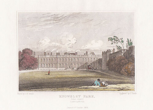 Knowsley Park West Front Lancashire