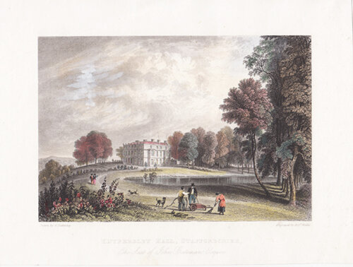 Knypersley Hall Staffordshire The Seat of John Bateman Esquire 