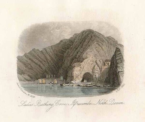 Ladies Bathing Cove Ilfracombe North Devon