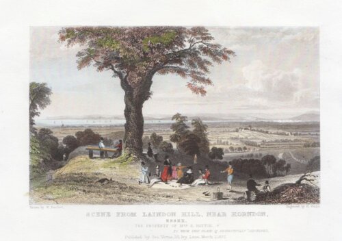 Scene from Laindon Hill, Near Horndon, Essex.....