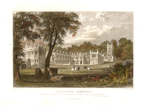 Lanhydrock Cornwall  The Seat of the Hon Mrs Agar