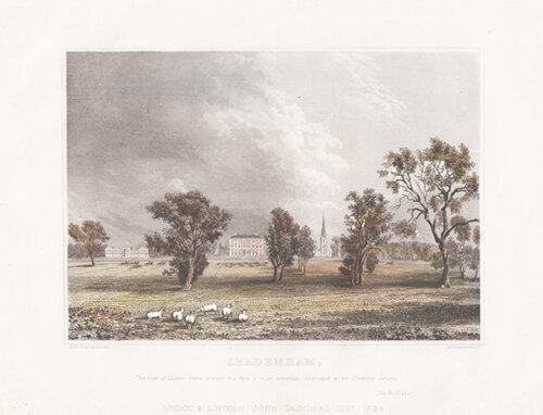 Leadenham The Seat of Colonel Reeve 