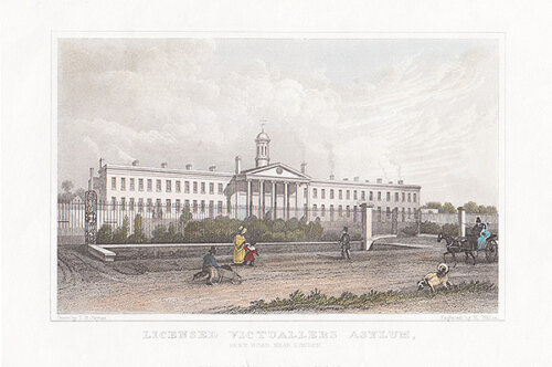 Licensed Victuallers Asylum Kent Road near London