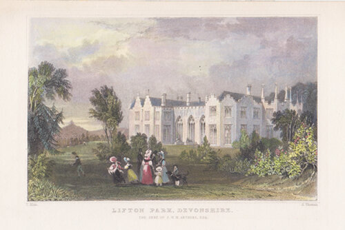 Lifton Park Devonhire The Seat of JWH Arundel Esq 