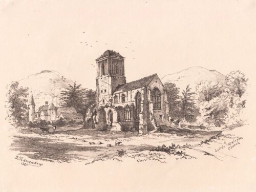 Little Malvern Church.
