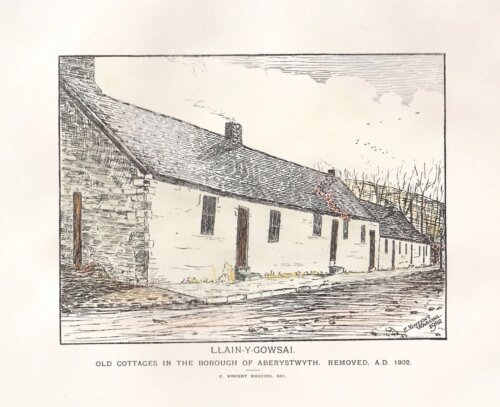 Llain-y-Gowsai.  (antique print)