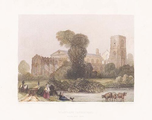 Llandaff Cathedral - North East View 