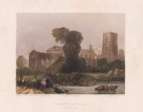 Llandaff Cathedral  North East View